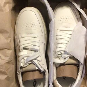 Madewell Court sneakers in nappa leather 7.5 NEW